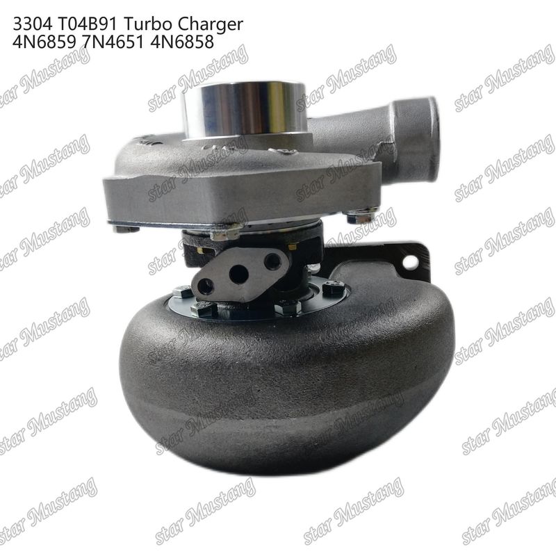 Turbocharger T04B91 3304 4N6859 7N4651 4N6858 Engine Part with Integral Structure and 6 Months