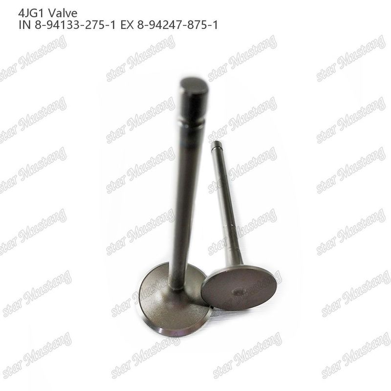 Valve 4JG1 IN 8-94133-275-1 EX 8-94247-875-1 For Isuzu Engine Spare Parts