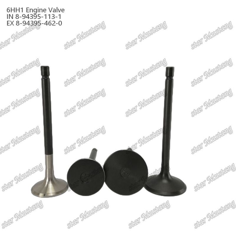 Valve 6HH1 IN 8-94395-113-1 EX 8-94395-462-0 Suitable For Isuzu Engine Spare Parts