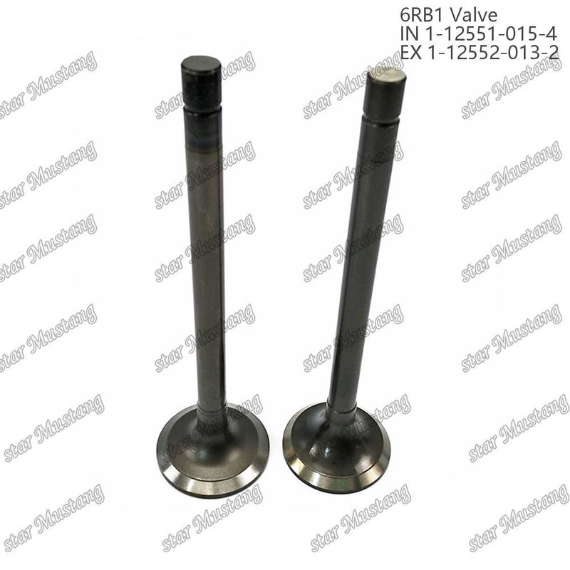 Valve 6RB1 IN 1-12551-015-4 EX 1-12552-013-2 Suitable For Isuzu Engine Spare Parts
