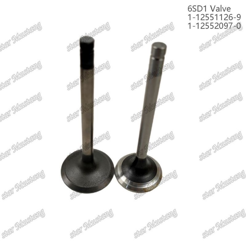 Valve 6SD1 1-12551126-9 1-12552097-0 Suitable For Isuzu Engine Spare Parts