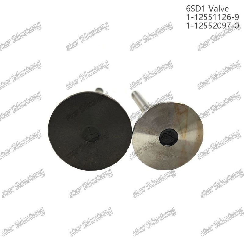 Valve 6SD1 1-12551126-9 1-12552097-0 Suitable For Isuzu Engine Spare Parts