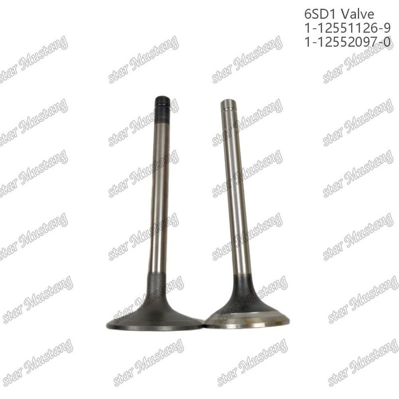 Valve 6SD1 1-12551126-9 1-12552097-0 Suitable For Isuzu Engine Spare Parts