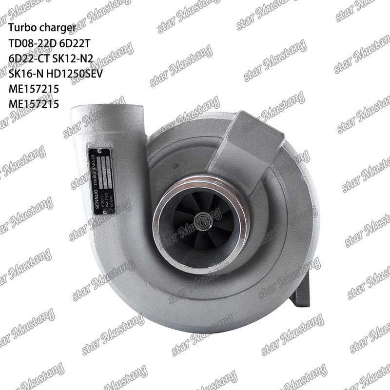TD08-22D 6D22T 6D22-CT SK12-N2 SK16-N HD1250SEV Turbo Charger ME157215 ME157215 For Mitsubishi Engine