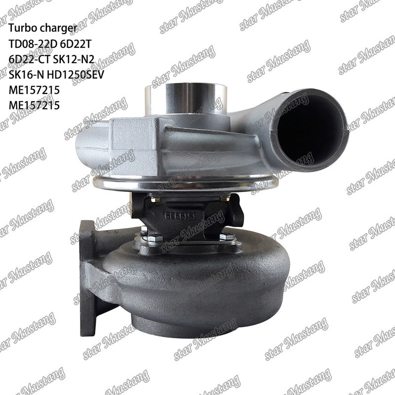 TD08-22D 6D22T 6D22-CT SK12-N2 SK16-N HD1250SEV Turbo Charger ME157215 ME157215 For Mitsubishi Engine