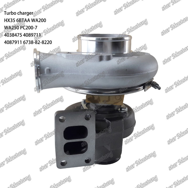 Integral Structure Turbocharger HX35 6BTAA WA200 WA250 PC200-7 4038475 4089711 4087911 6738-82-8220 Engine Part