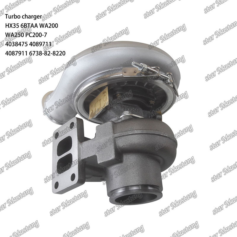 Integral Structure Turbocharger HX35 6BTAA WA200 WA250 PC200-7 4038475 4089711 4087911 6738-82-8220 Engine Part