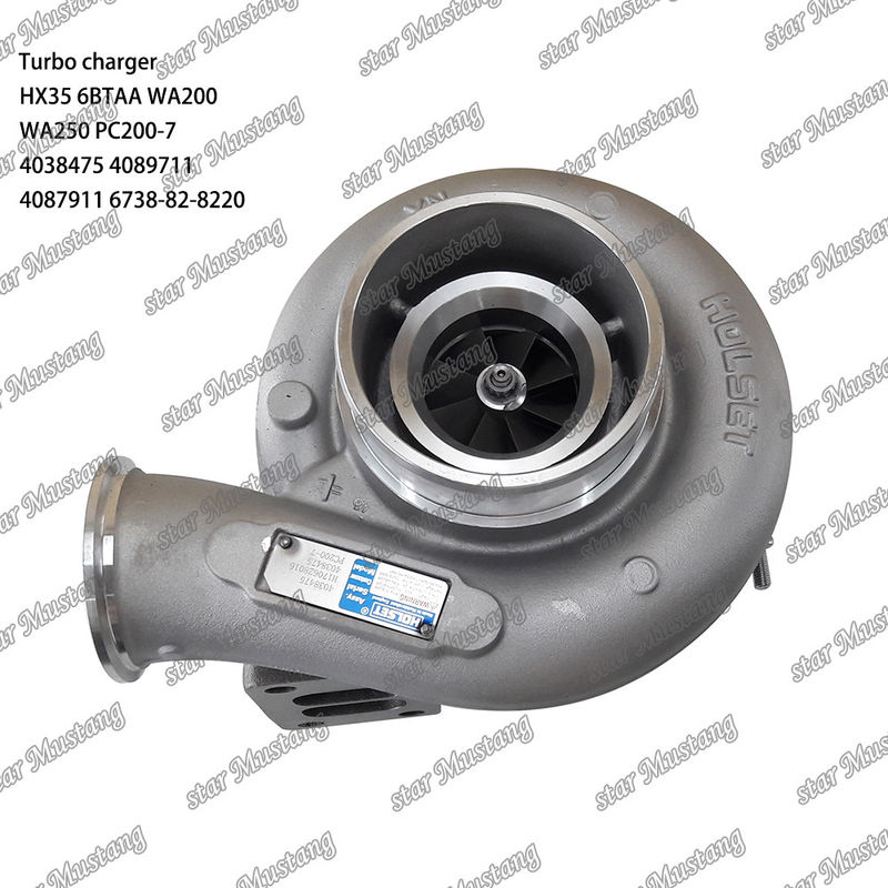 Integral Structure Turbocharger HX35 6BTAA WA200 WA250 PC200-7 4038475 4089711 4087911 6738-82-8220 Engine Part