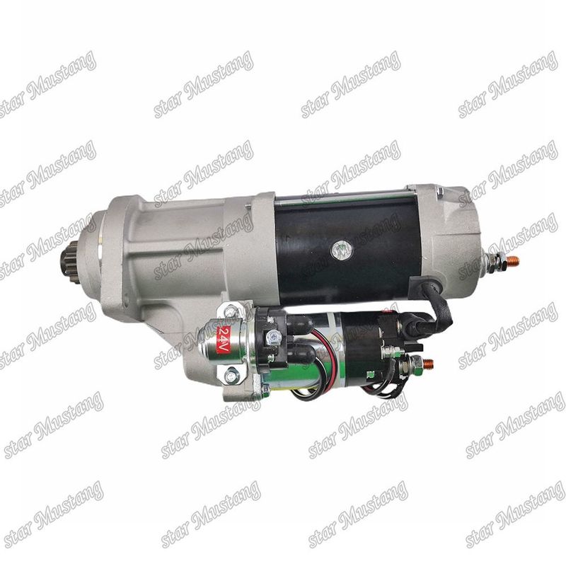 QSB6.7 R290-9 Engine Starter Motor 24V 10T 7.5KW For CUMMINS Engine Spare Parts