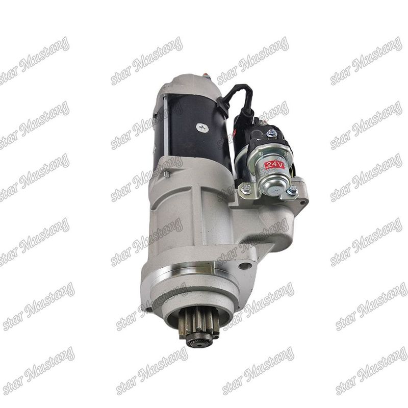 QSB6.7 R290-9 Engine Starter Motor 24V 10T 7.5KW For CUMMINS Engine Spare Parts