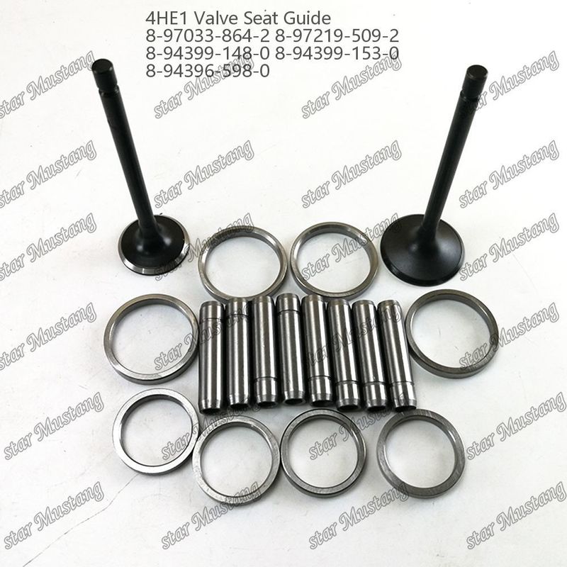 Valve Seat Valve Guide 4HE1 8-97033-864-2 8-97219-509-2 8-94399-148-0 8-94399-153-0 8-94396-598-0 Engine Part with Integral Structure and 6 Months
