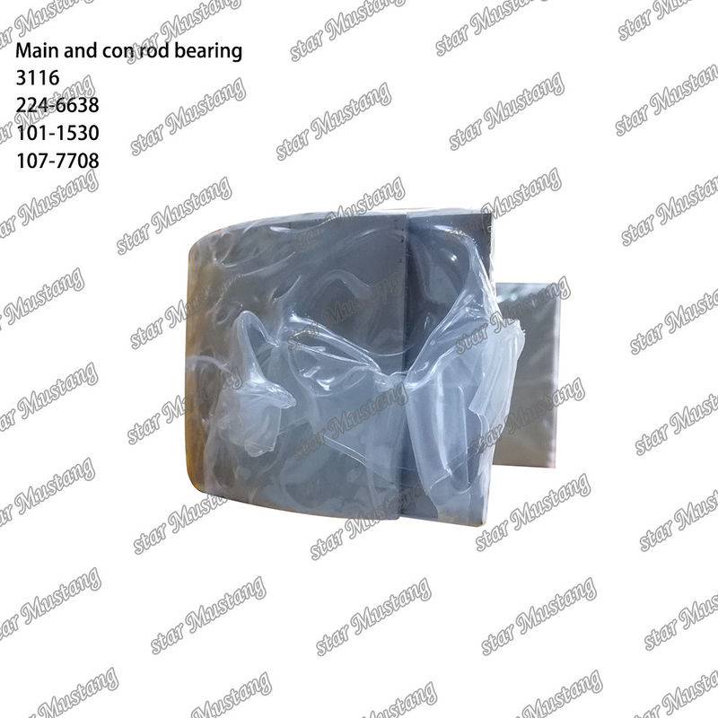 Main Bearing And Con Rod Bearing 3116 224-6638 101-1530 107-7708 Std Suitable For Caterpillar Engine Spare Parts