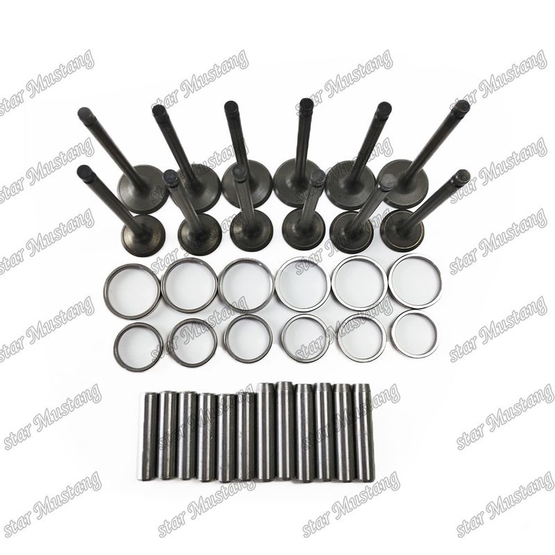 6D34 Valve Seat Valve Guide with Integral Structure and 6 Months ME013810 ME220217 ME013297 ME013188 ME031886 Engine Part