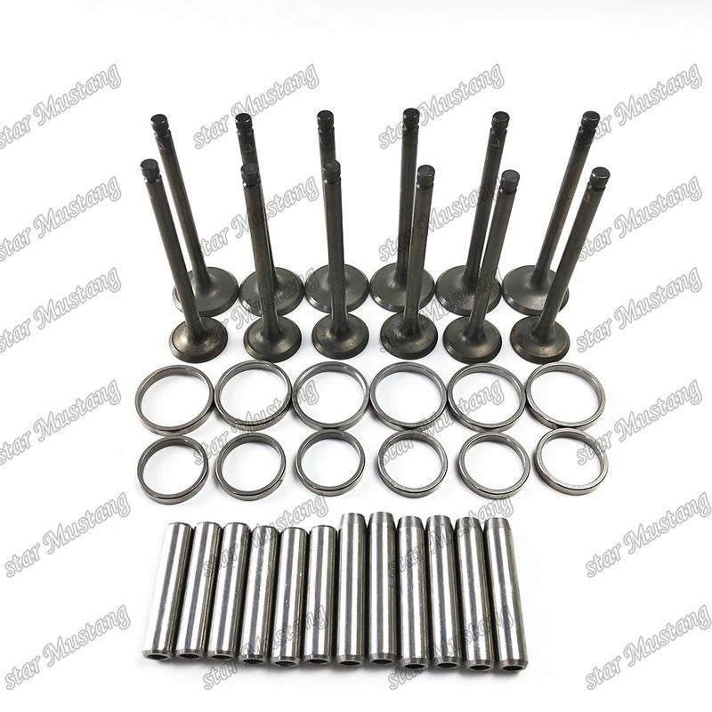 6D34 Valve Seat Valve Guide with Integral Structure and 6 Months ME013810 ME220217 ME013297 ME013188 ME031886 Engine Part