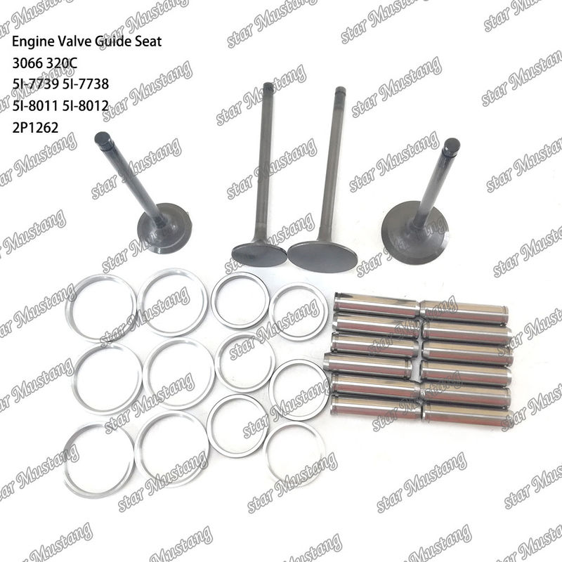 Valve Guide 3066 320C 5I-7739 5I-7738 5I-8011 5I-8012 2P1262 Engine Part with Integral Structure and 6 Months Stock Status