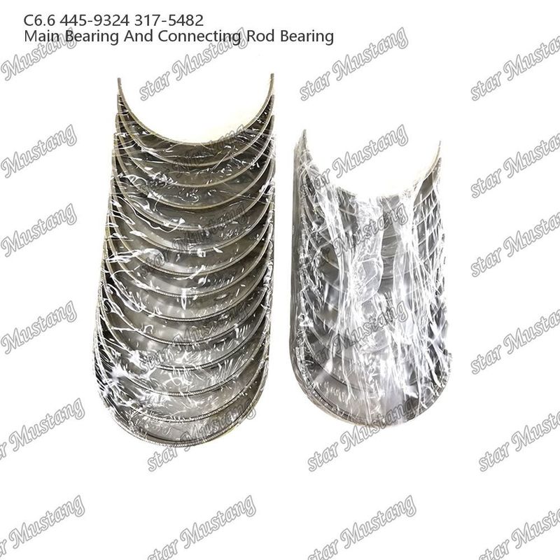 Main Bearing And Con Rod Bearing C6.6 STD 445-9324 317-5482 Suitable For Caterpillar Engine Spare Parts