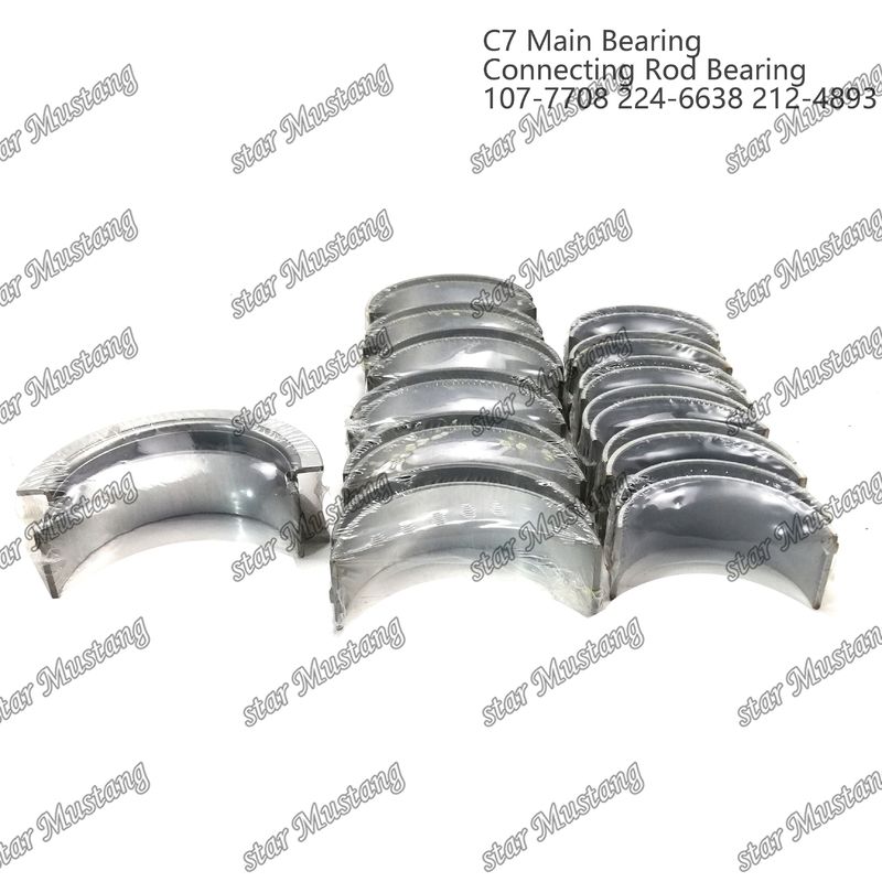 Main Bearing And Con Rod Bearing C7 107-7708 224-6638 212-4893 Suitable For Caterpillar Engine Spare Parts