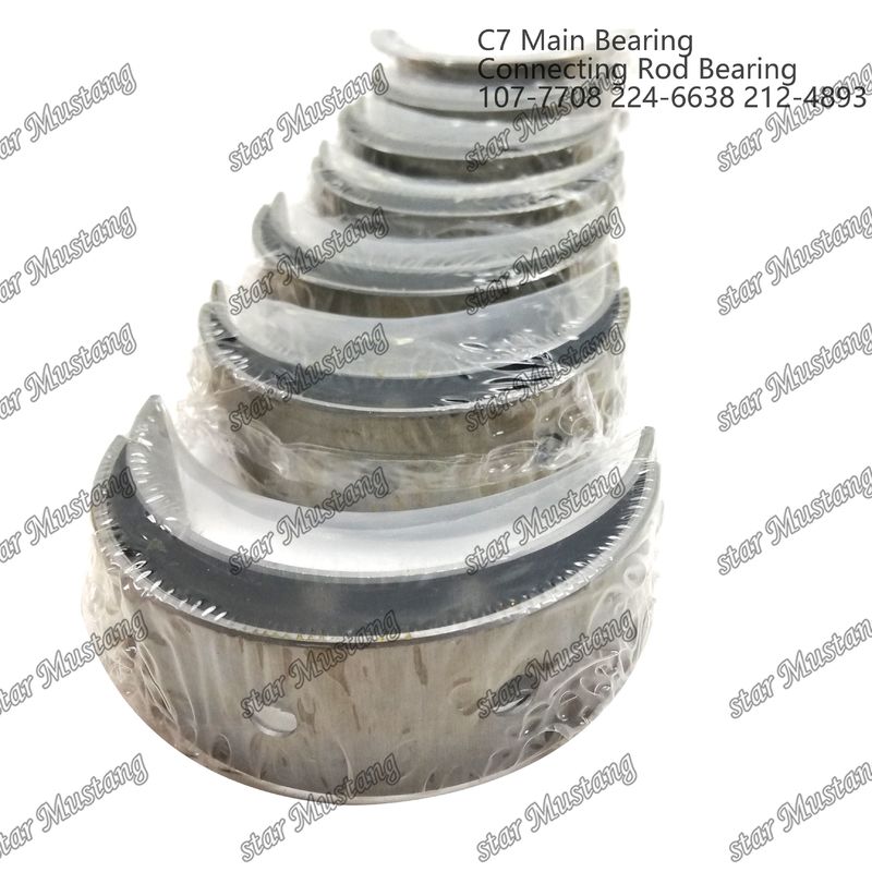 Main Bearing And Con Rod Bearing C7 107-7708 224-6638 212-4893 Suitable For Caterpillar Engine Spare Parts