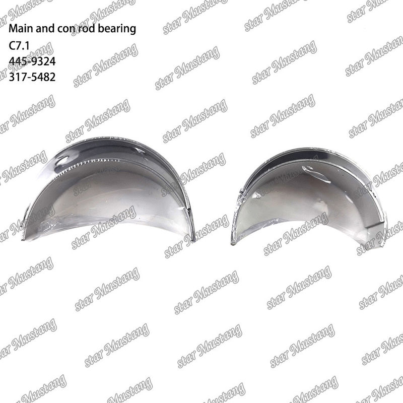 Main bearing and con rod bearing C7.1 STD 445-9324 317-5482 Suitable For Caterpillar Engine Spare Parts