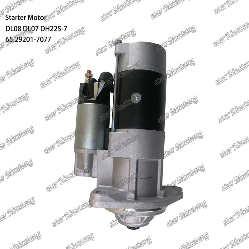 DL08 DL07 DH225-7 Engine Starter Motor 24V 11T 5.5KW 65.29201-7077 For DOOSAN DAEWOO Engine Spare Parts