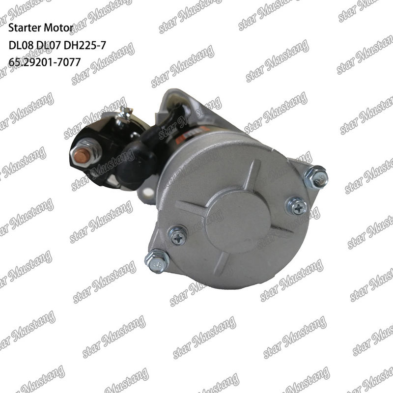 DL08 DL07 DH225-7 Engine Starter Motor 24V 11T 5.5KW 65.29201-7077 For DOOSAN DAEWOO Engine Spare Parts