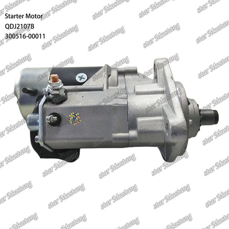QDJ2107B Engine Starter Motor 300516-00011 24V 11T 4.5KW For DOOSAN DAEWOO Engine Spare Parts
