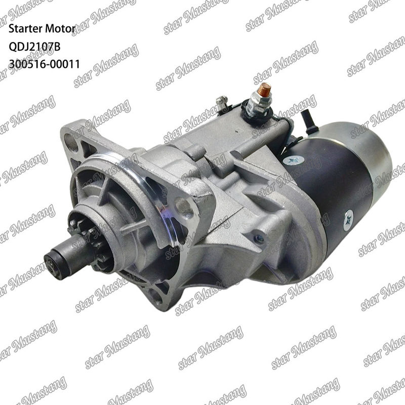 QDJ2107B Engine Starter Motor 300516-00011 24V 11T 4.5KW For DOOSAN DAEWOO Engine Spare Parts
