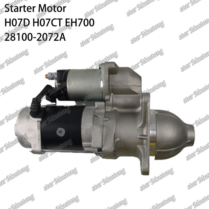 H07D H07CT EH700 EX220-5 Engine Starter Motor 24V 11T 5.5KW 28100-2072A 28100-1443A 28100-2271 For HINO Engine Spare Parts