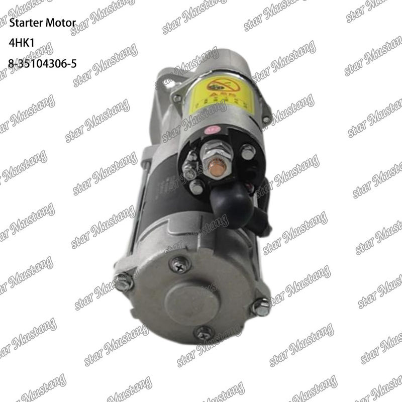 4HK1 Engine Starter Motor 8-35104306-5 24V 13T 5.5KW For ISUZU Engine Spare Parts