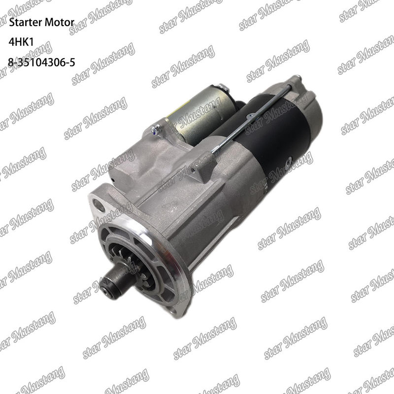 4HK1 Engine Starter Motor 8-35104306-5 24V 13T 5.5KW For ISUZU Engine Spare Parts