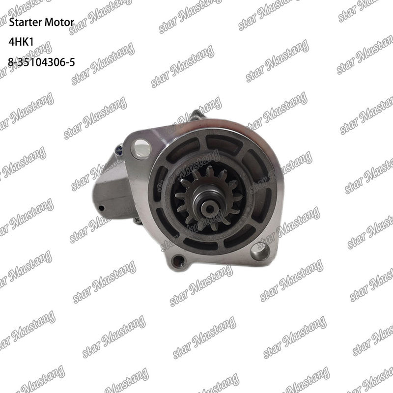 4HK1 Engine Starter Motor 8-35104306-5 24V 13T 5.5KW For ISUZU Engine Spare Parts
