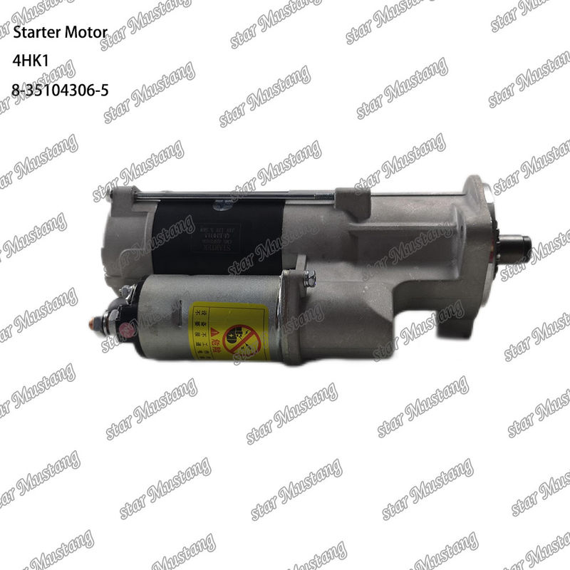 4HK1 Engine Starter Motor 8-35104306-5 24V 13T 5.5KW For ISUZU Engine Spare Parts