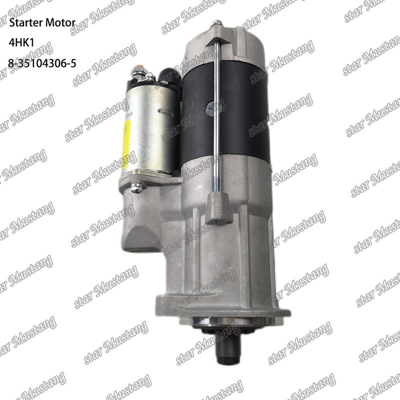 4HK1 Engine Starter Motor 8-35104306-5 24V 13T 5.5KW For ISUZU Engine Spare Parts