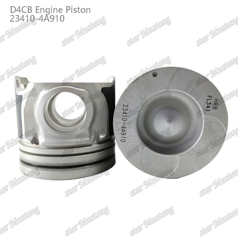 Light Weight Piston D4CB 52mm Combustion chamber 23410-4A910 for Medium Flow Rate