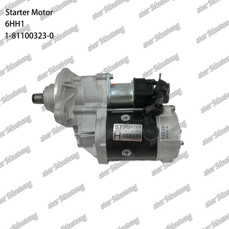 Situation 6HH1 Engine Starter Motor 11T 24V 5.0KW 1-81100323-0 1-81100307-0 For ISUZU Engine Spare Parts