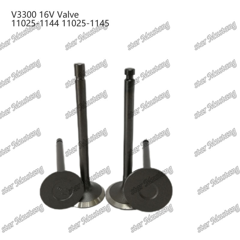 Original Stock Integral Structure Valve V3300 16V IN 11025-1144 EX 11025-1145 Engine Part