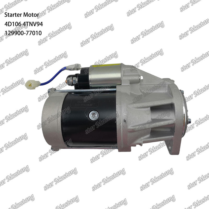 4D106 4TNV94 Engine Starter Motor 12V 9T 4.5KW For YANMAR Engine Spare Parts
