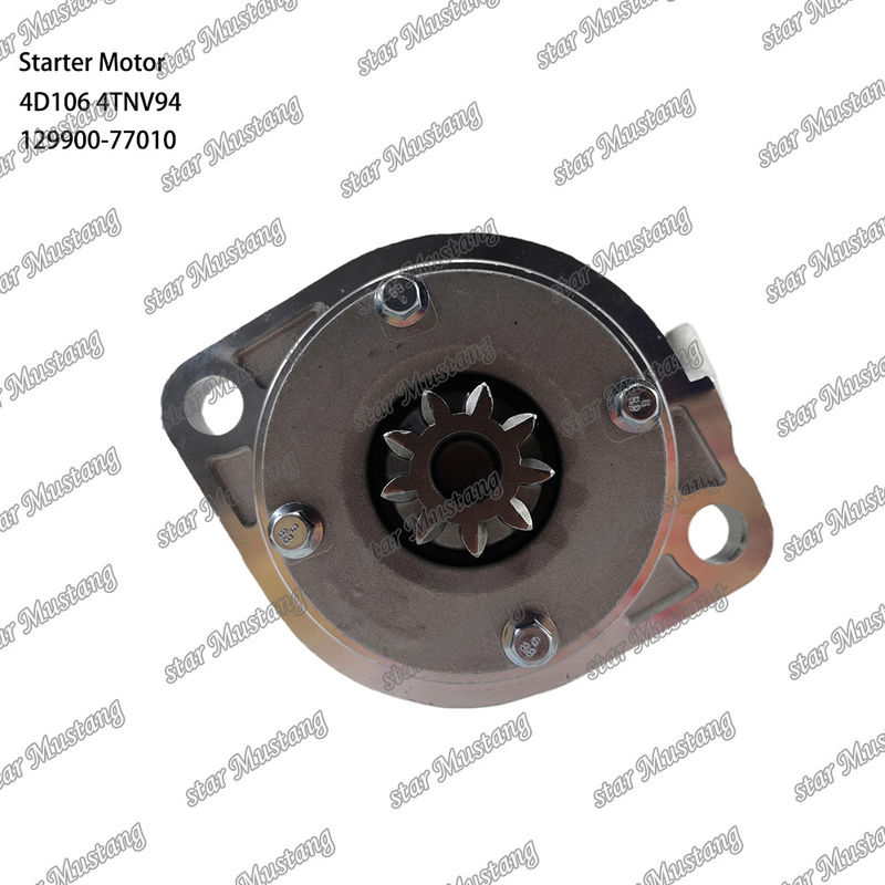 4D106 4TNV94 Engine Starter Motor 12V 9T 4.5KW For YANMAR Engine Spare Parts