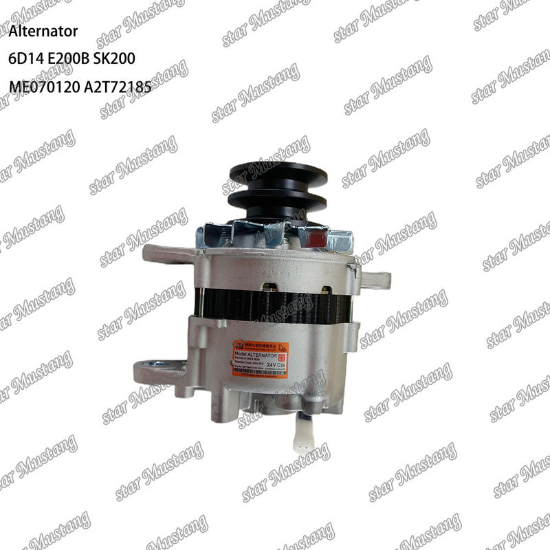 Altenerator 6D14 E200B SK200 24V 35A ME070120 A2T70772 A2T72185 Suitable For Mitsubishi Engine Spare Parts