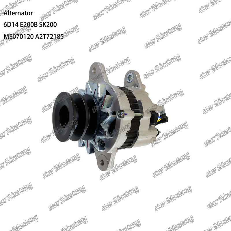 Altenerator 6D14 E200B SK200 24V 35A ME070120 A2T70772 A2T72185 Suitable For Mitsubishi Engine Spare Parts