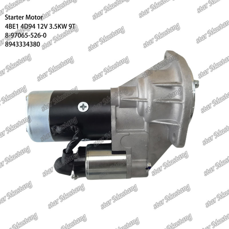 Starter Motor 4BE1 4D94 12V 9T 8-97065-526-0 8943334380 Suitable For For Komatsu Engine Parts
