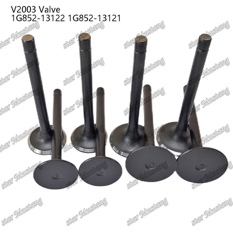 Diesel Engine Part Original Stock Integral Structure Valve V2003 1G852-13122 1G852-13121 With Online Support After