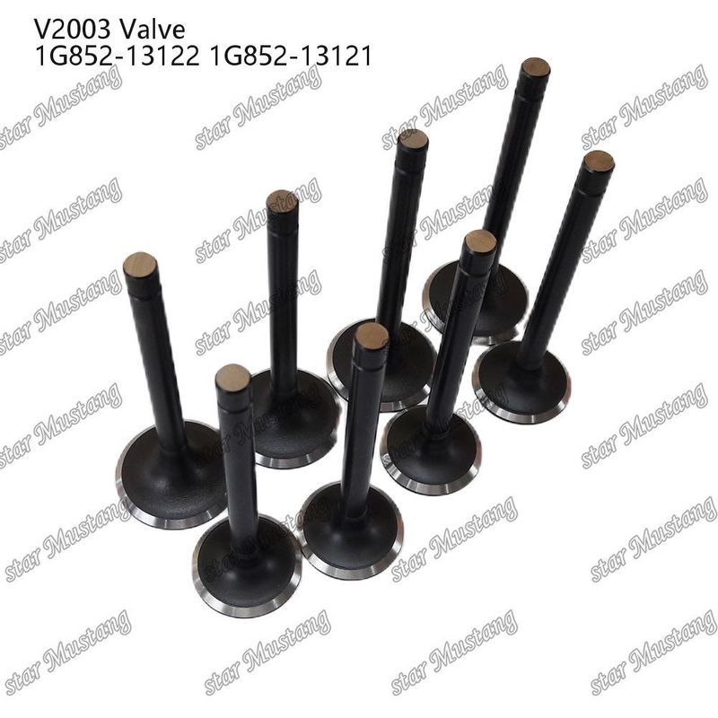 Diesel Engine Part Original Stock Integral Structure Valve V2003 1G852-13122 1G852-13121 With Online Support After