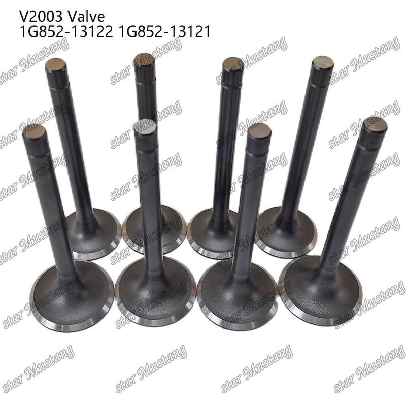 Diesel Engine Part Original Stock Integral Structure Valve V2003 1G852-13122 1G852-13121 With Online Support After