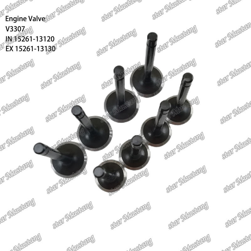 Integral Structure V3307 Diesel Engine Valve 15261-13120 15261-13130 Original Stock Made in with Online Support