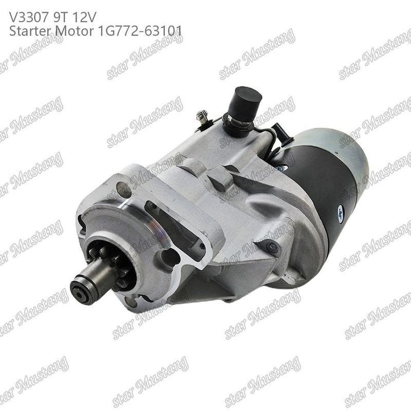 Starter Motor V3307 9T 12V 1G772-63101 Suitable For For KUBOTA Engine Parts