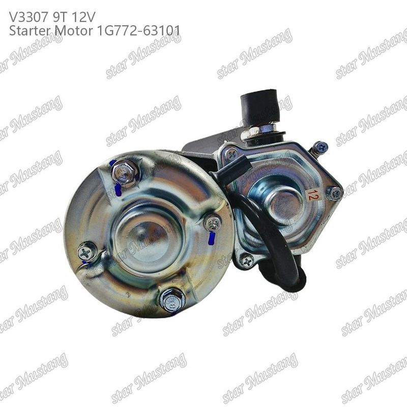 Starter Motor V3307 9T 12V 1G772-63101 Suitable For For KUBOTA Engine Parts
