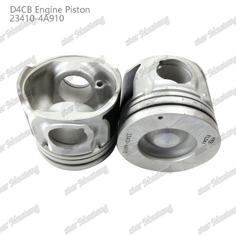 Light Weight Piston D4CB 52mm Combustion Chamber 23410-4A910 For Medium Flow Rate