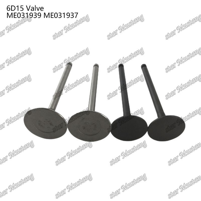 Integral Structure Valve 6D15 ME031939 ME031937 Diesel Engine Part Original Stock With Online Support After