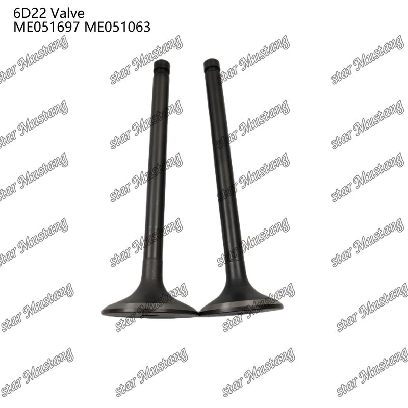 Integral Structure Valve 6D22 ME051697 ME051063 Diesel Engine Part Original Stock With Online Support After